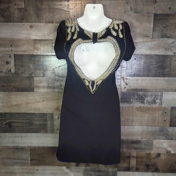 New Lulu's Window Shopping Backless Black Dress - Picture 6 of 13